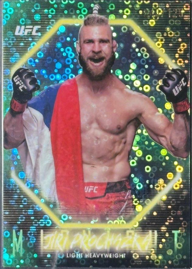 Jiri Prochazka 2025 Topps Midnight UFC Base #28 Morning