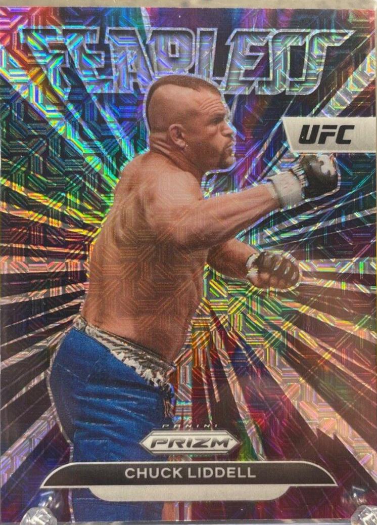 Chuck Liddell 2023 Panini Prizm UFC Fearless #4 Mojo