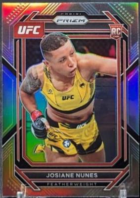 Josiane Nunes 2023 Panini Prizm UFC Base #199 Silver