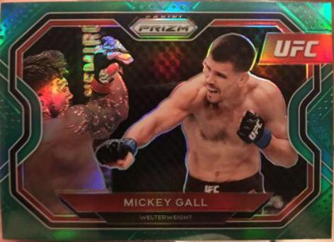 Mickey Gall 2021 Panini Prizm UFC Base #193 Green