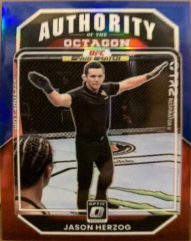 Jason Herzog 2023 Panini Donruss Optic UFC Base #150 Blue