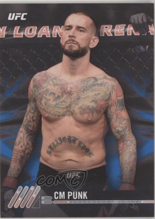 CM Punk 2017 Topps UFC Knockout Base #23 Red