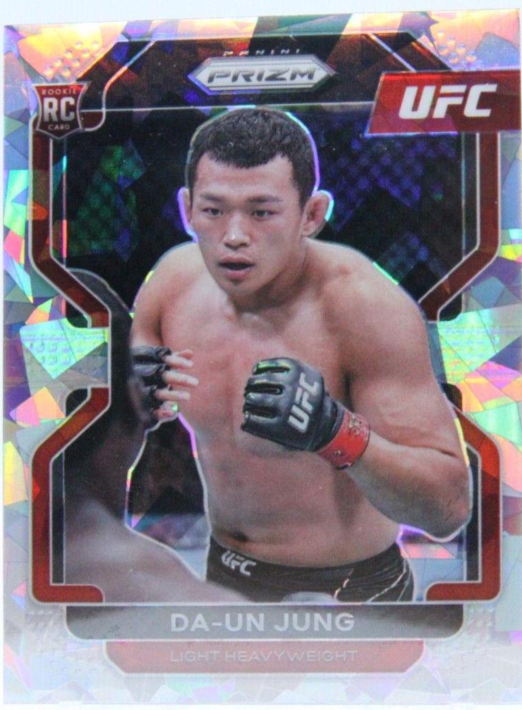 Da Un Jung 2022 Panini Prizm UFC Base #151 Ice