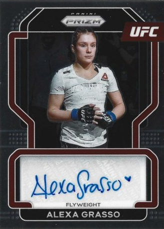 Alexa Grasso 2022 Panini Prizm UFC Signatures #35 Black
