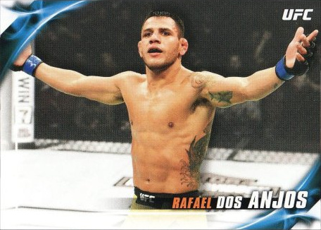 Rafael Dos Anjos 2019 Topps UFC Knockout Base #82 Purple