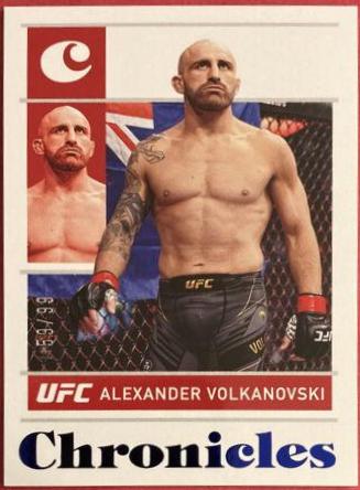 Alexander Volkanovski 2022 Panini Chronicles UFC Base Chronicles #29 Blue