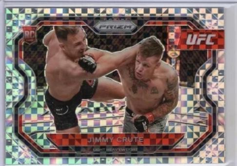 Jimmy Crute 2021 Panini Prizm UFC Base #170 Lucky Envelopes