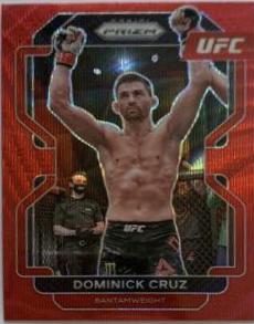Dominick Cruz 2022 Panini Prizm UFC Base #103 Ruby Wave
