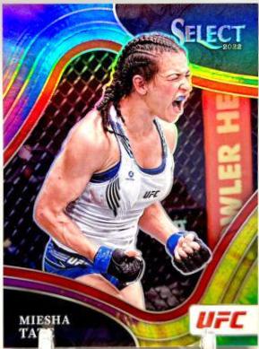 Miesha Tate 2022 Panini Select UFC Mezzanine #393 Black