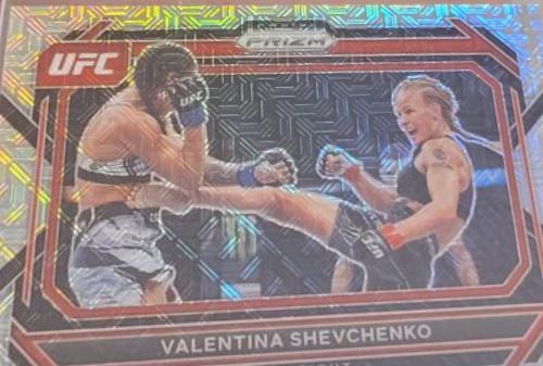 Valentina Shevchenko 2021 Panini Prizm UFC Knockout Artists #23 Mojo
