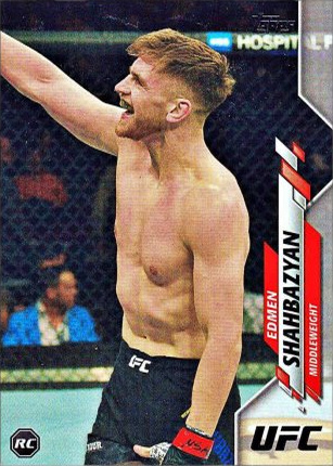 Edmen Shahbazyan 2020 Topps UFC Base #88 Camo