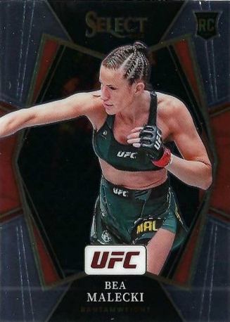 Bea Malecki 2022 Panini Select UFC Premier Level #177 Black Flash