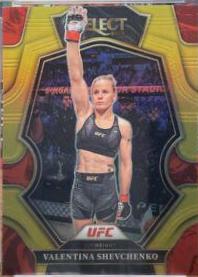Valentina Shevchenko 2023 Panini Select UFC Premier Level #113 Gold
