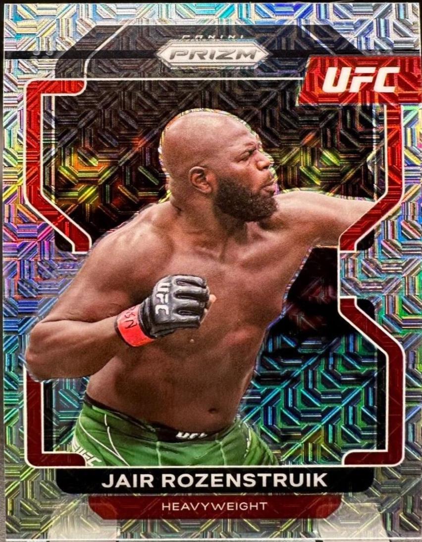 Jairzinho Rozenstruik 2022 Panini Prizm UFC Base #145 Mojo