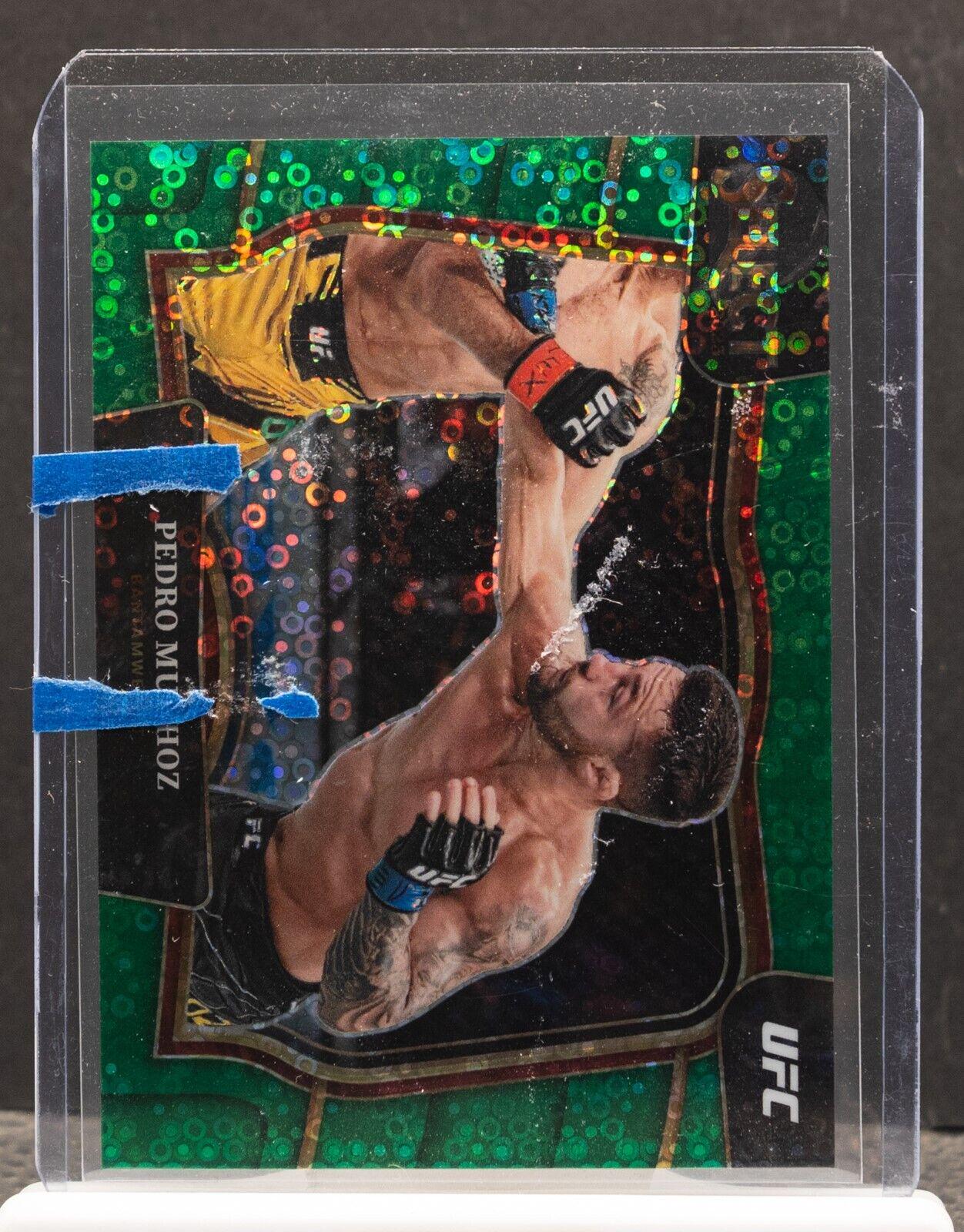 Pedro Munhoz 2023 Panini Select UFC Octagonside #279 Green Disco
