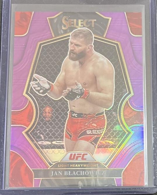 Jan Błachowicz 2023 Panini Select UFC Premier Level #124 Purple