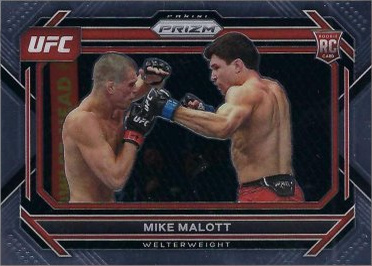 Mike Malott 2023 Panini Prizm UFC Base #19 Black