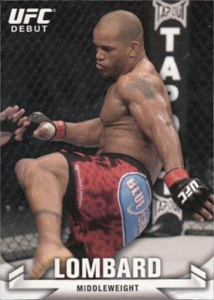 Hector Lombard 2013 Topps UFC Knockout Base #76 Mat