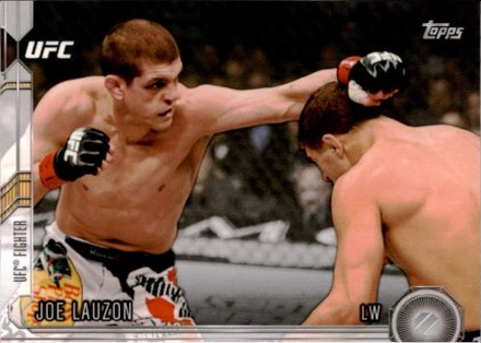 Joe Lauzon 2015 Topps UFC Chronicles Base #37 Green