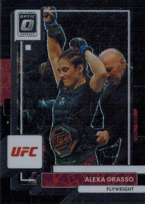 Alexa Grasso 2023 Panini Donruss Optic UFC Base #67 Black Velocity