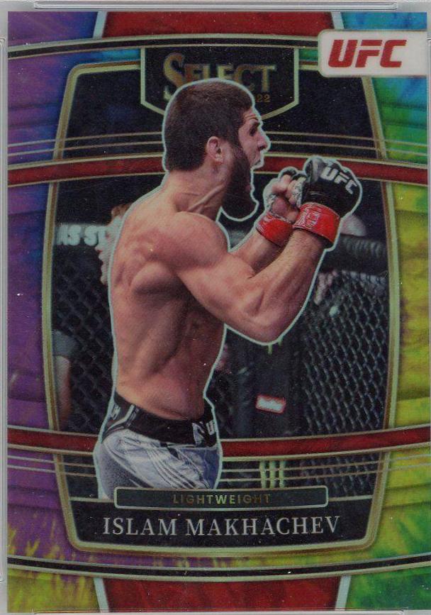 Islam Makhachev 2022 Panini Select UFC Concourse #29 Tie Dye