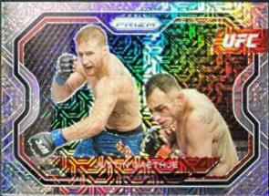 Justin Gaethje 2021 Panini Prizm UFC Base #141 Mojo