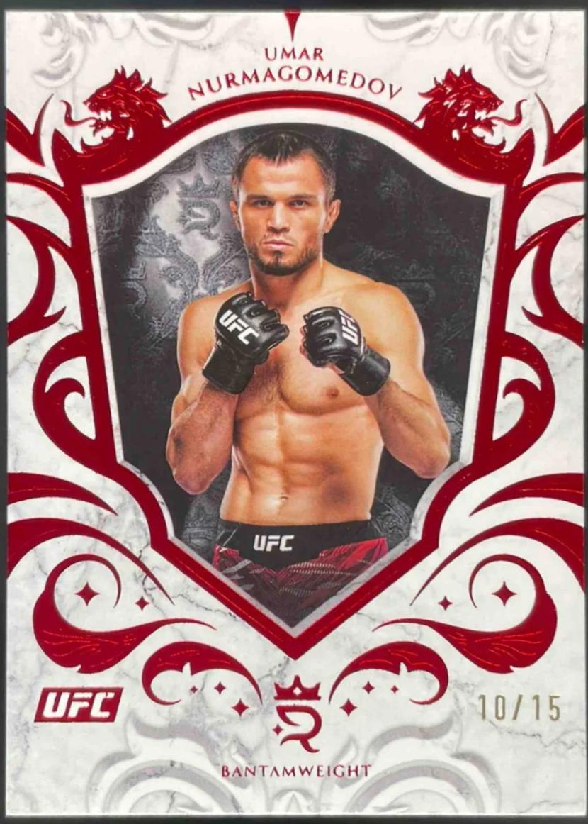 Umar Nurmagomedov 2025 Topps Royalty UFC Base #94 Red