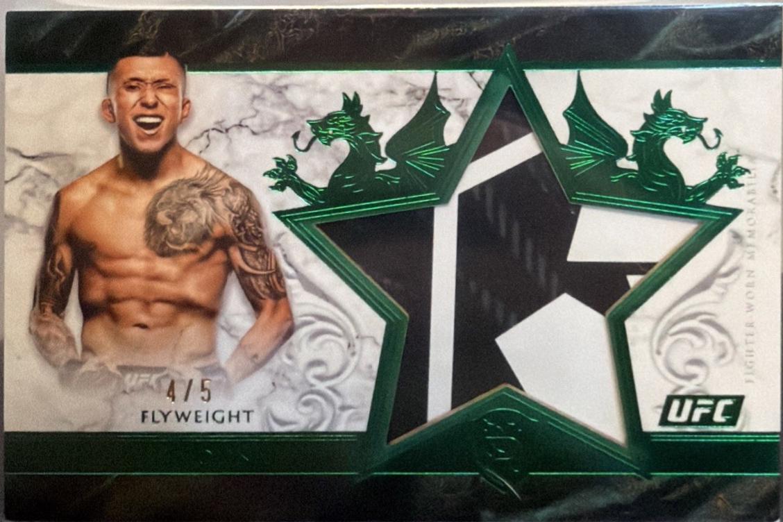 Jeff Molina 2025 Topps Royalty UFC Star Relics #SR-JM Green