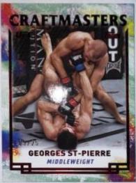Georges St-Pierre 2024 Topps Knockout UFC Craftmasters #CRM-20 Red