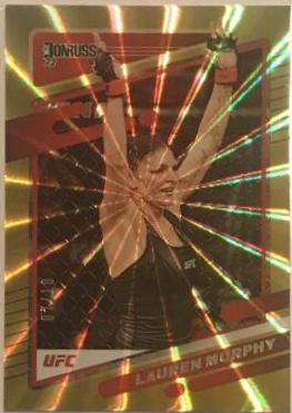 Lauren Murphy 2022 Panini Donruss UFC Base #113 Laser