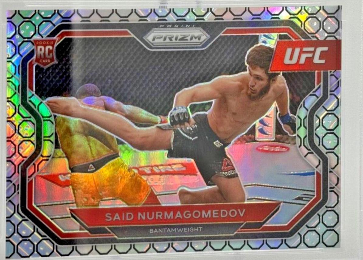 Said Nurmagomedov 2021 Panini Prizm UFC Base #137 Octagon