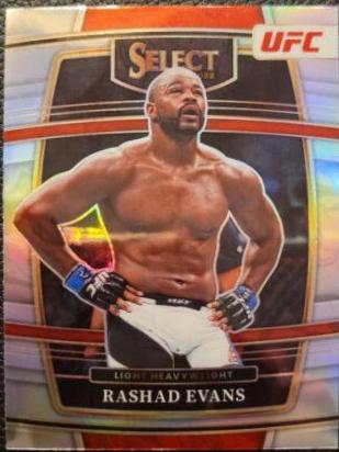 Rashad Evans 2022 Panini Select UFC Concourse #52 Silver