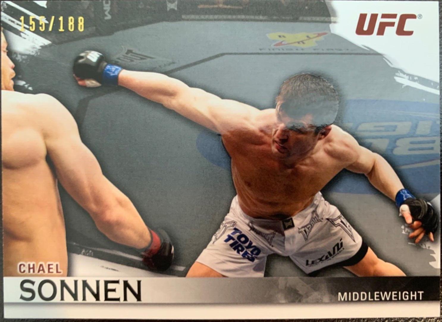 Chael Sonnen 2010 Topps UFC Knockout Base #29 Silver