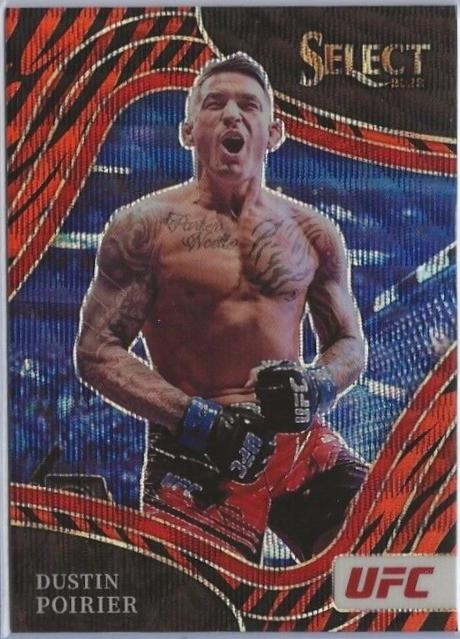 Dustin Poirier 2022 Panini Select UFC Octagonside #279 Tiger