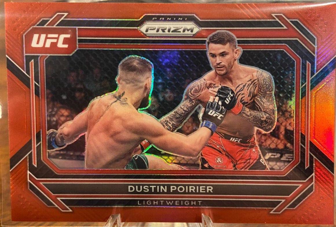 Dustin Poirier 2023 Panini Prizm UFC Base #2 Red