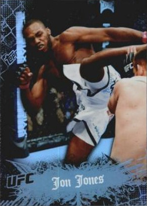 Jon Jones 2010 Topps UFC Main Event Base #16 Diamond