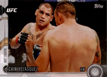 Cain Velasquez 2015 Topps UFC Chronicles Base #63 Gold