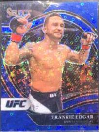 Frankie Edgar 2021 Panini Select UFC Octagonside #223 Blue Disco
