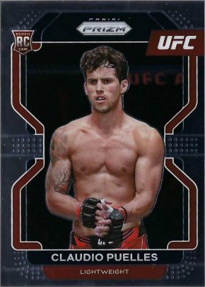 Claudio Puelles 2022 Panini Prizm UFC Base #111 Black