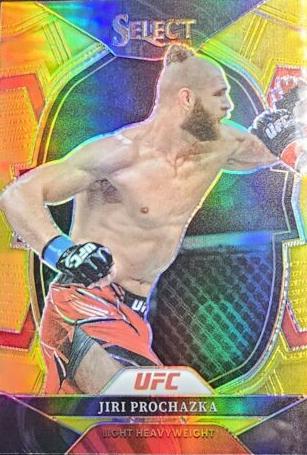 Jiri Prochazka 2023 Panini Select UFC Concourse #46 Gold