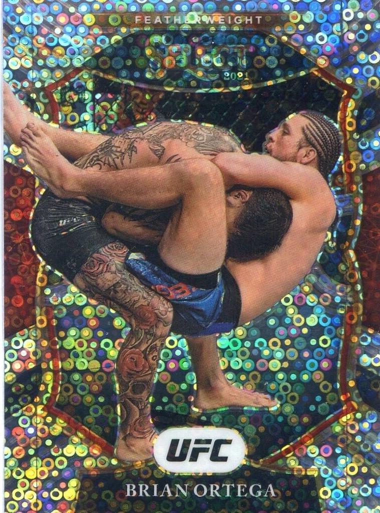 Brian Ortega 2021 Panini Select UFC Concourse #8 Disco