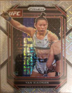 Yan Xiaonan 2023 Panini Prizm UFC Base #188 Mojo