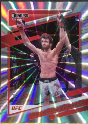 Zabit Magomedsharipov 2022 Panini Donruss UFC Base #90 Laser