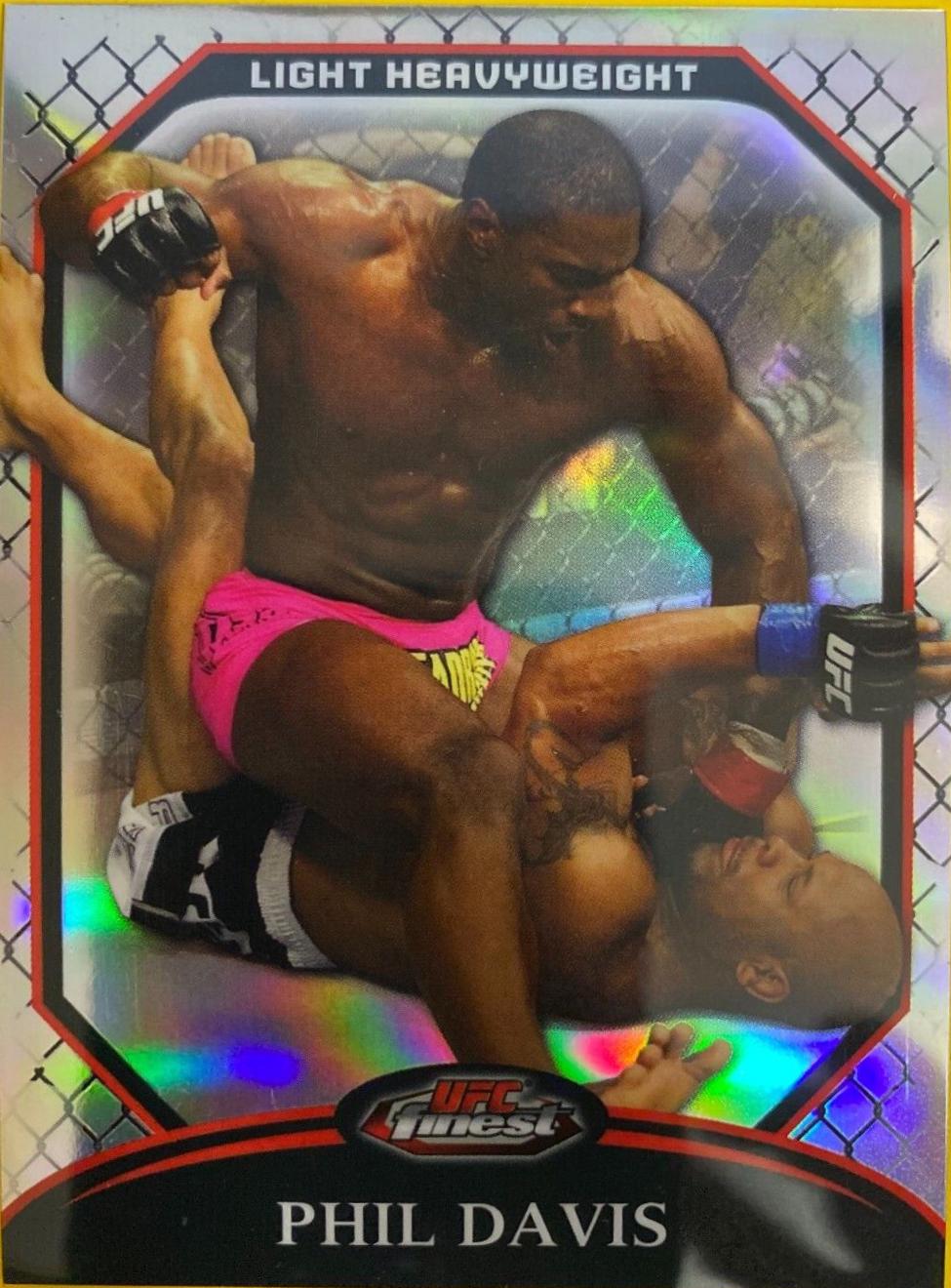 Phil Davis 2011 Topps Finest UFC Base #36 Refractor