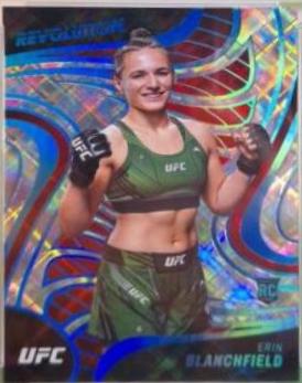 Erin Blanchfield 2023 Panini Chronicles UFC Revolution #20 Cosmic