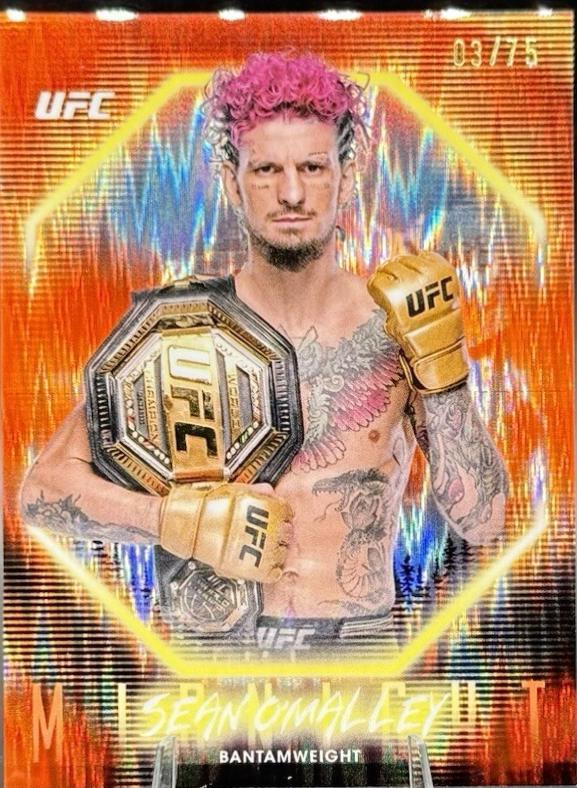 Sean O'Malley 2025 Topps Midnight UFC Base #16 Dusk