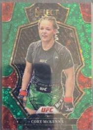 Cory McKenna 2023 Panini Select UFC Premier Level #112 Green Disco