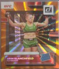 Erin Blanchfield 2023 Panini Donruss UFC Base #217 Orange Laser