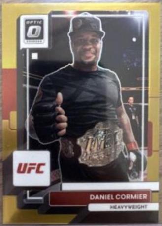 Daniel Cormier 2023 Panini Donruss Optic UFC Base #60 Gold