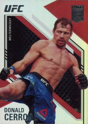 Donald Cerrone 2021 Panini Chronicles UFC Base Elite #157 Platinum